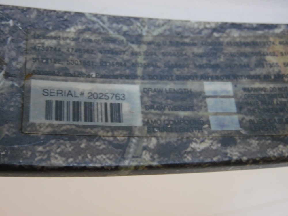 Jennings radiant compound bow with arrow rest sight peep release loop left hand