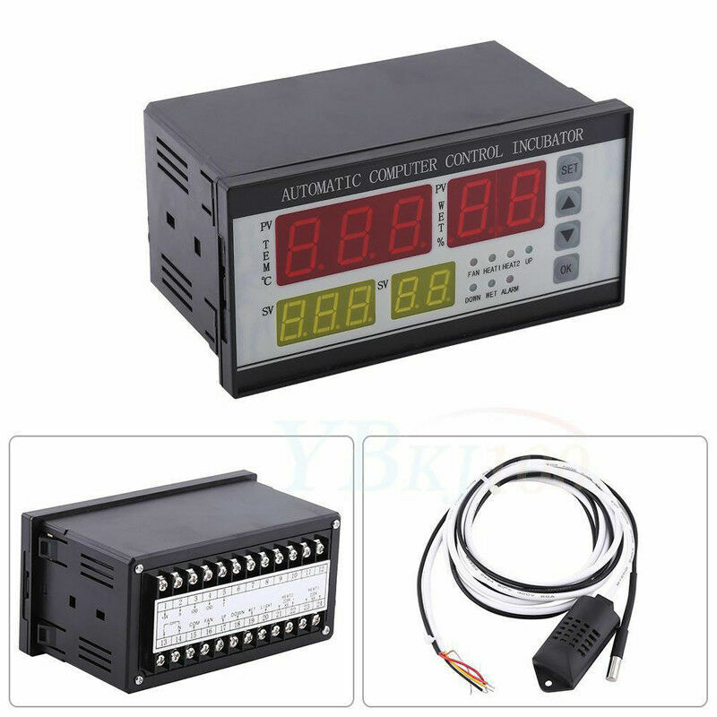 Digital Automatic Incubator Controller Egg Hatcher Temperature Humidity XM-18