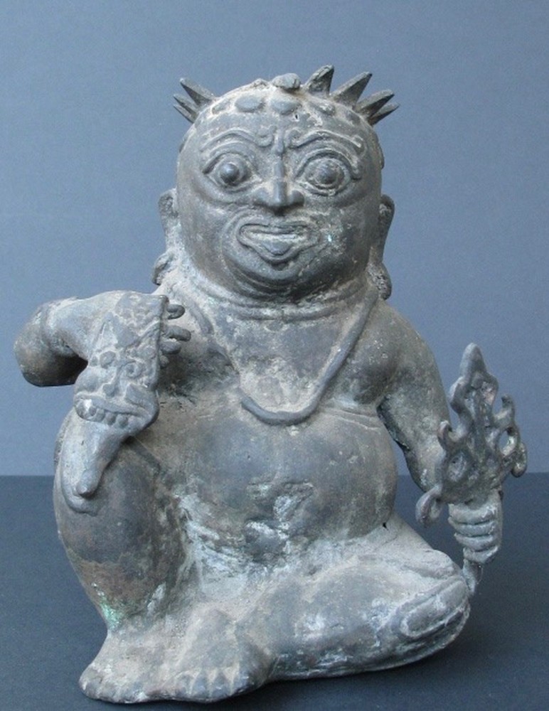 Old Deity In Bronze, Bali