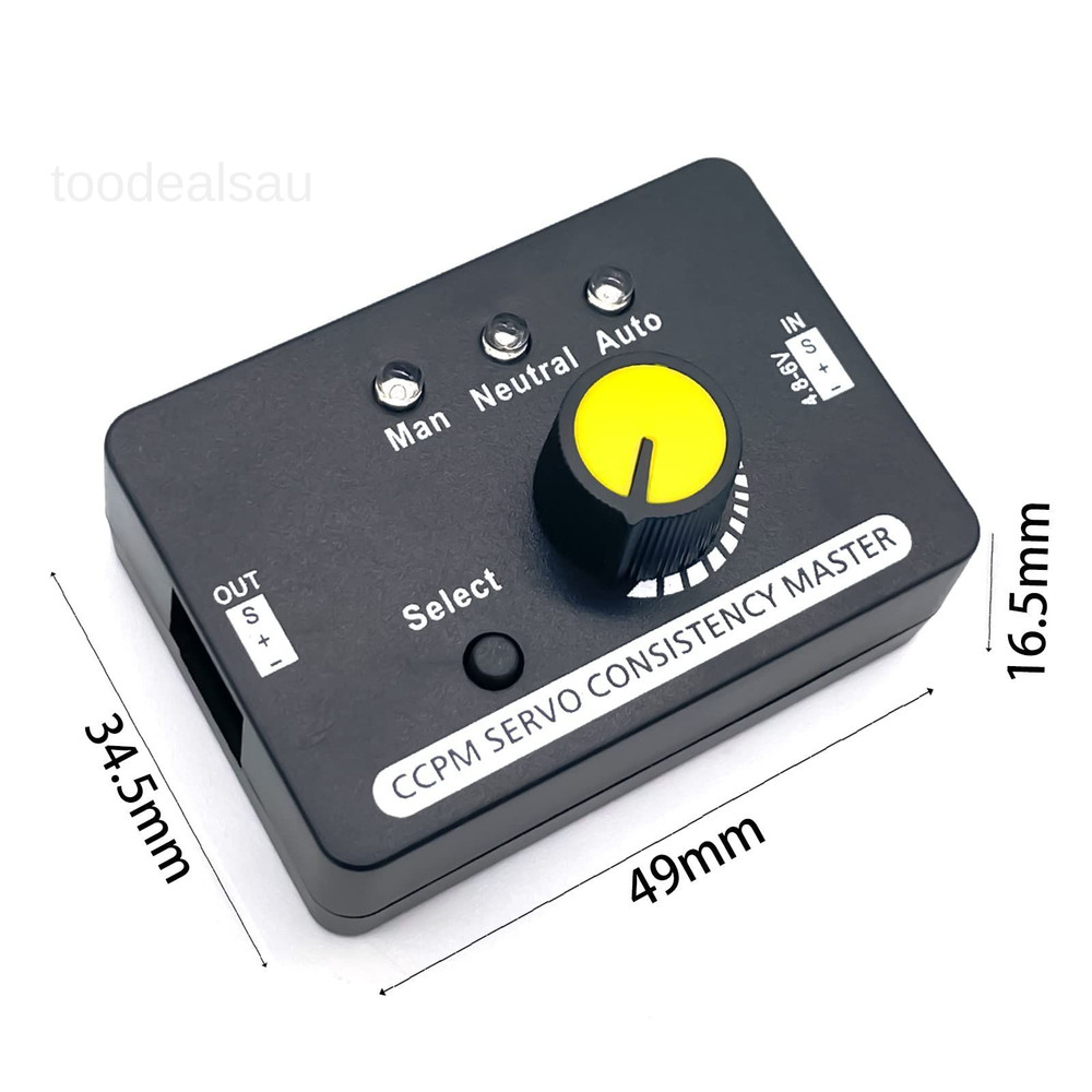 2Pack RC Servo Tester Centering Tool ESC Motor Checker Built in BEC 3CH High..