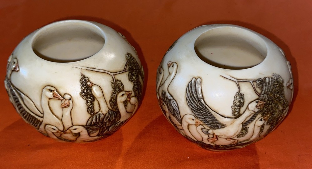 2 Jardinia Jars, In A Gaggle, 2 PCs , Missing Lids