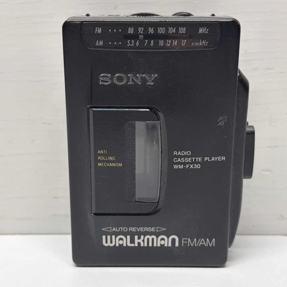 AS IS Sony Walkman wm-fx30 cassette player Nothing Works