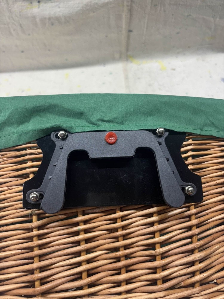 Sunlite Front Wicker Basket-Honey