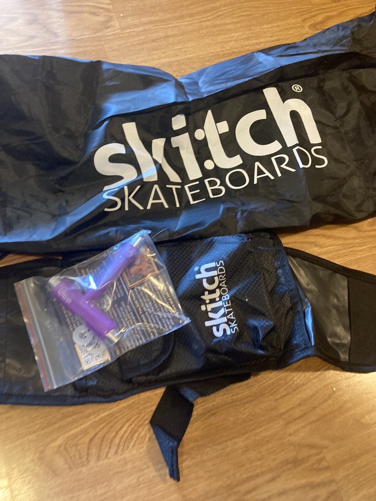 SKITCH Complete Skateboard Gift Set, 22" Purple Galaxy