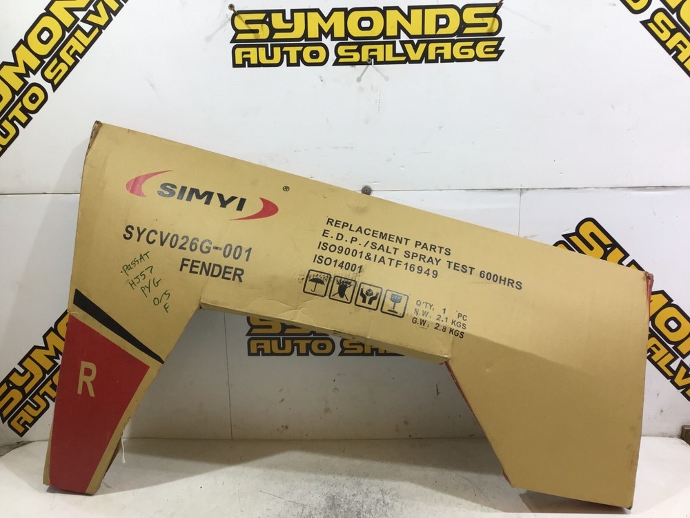 2005-2010 VW PASSAT B6 - FRONT WING - DRIVER RIGHT (NEW) SIMYI