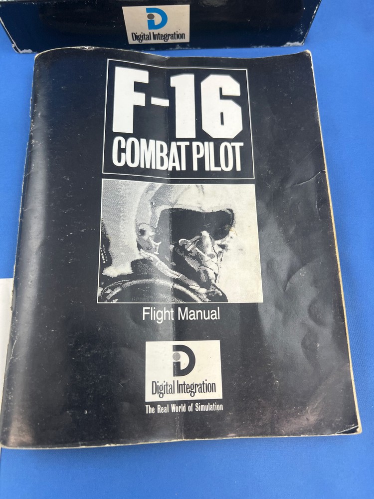 F-16 Combat Pilot ~ Atari ST ~ Save On Shipping With Multiple Game Purchases ~