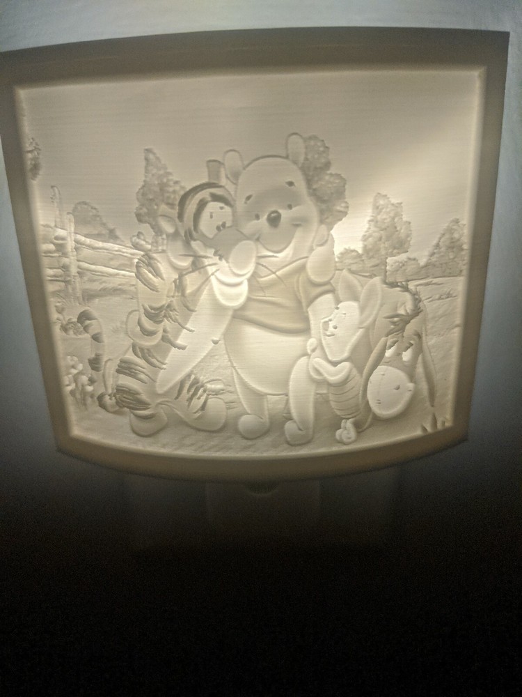 Personalized Nightlight. Illuminated Custom Lithophane. Nursery, Gift, Memorial.