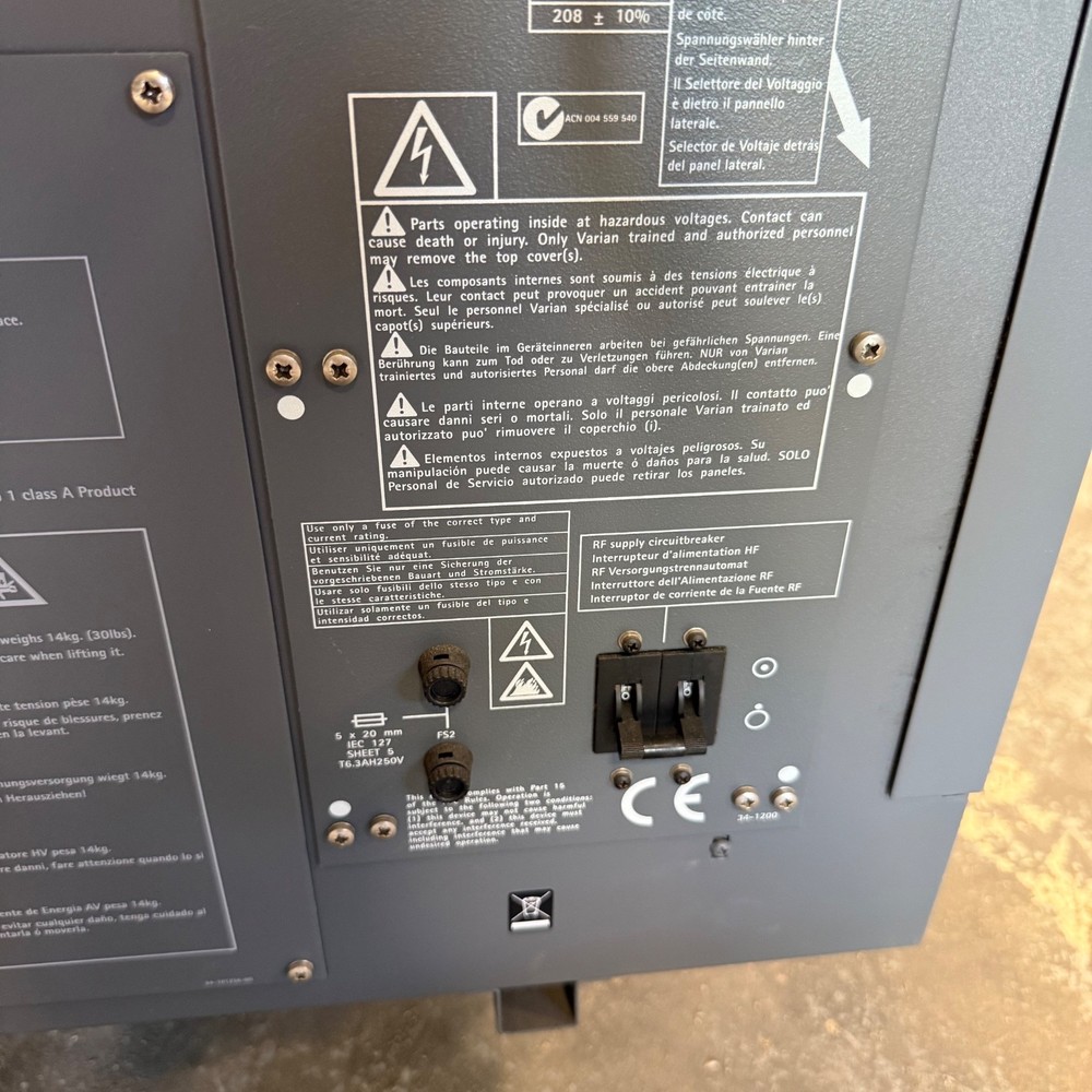 Varian 4000 GC/MS/MS Mass Spectrometer