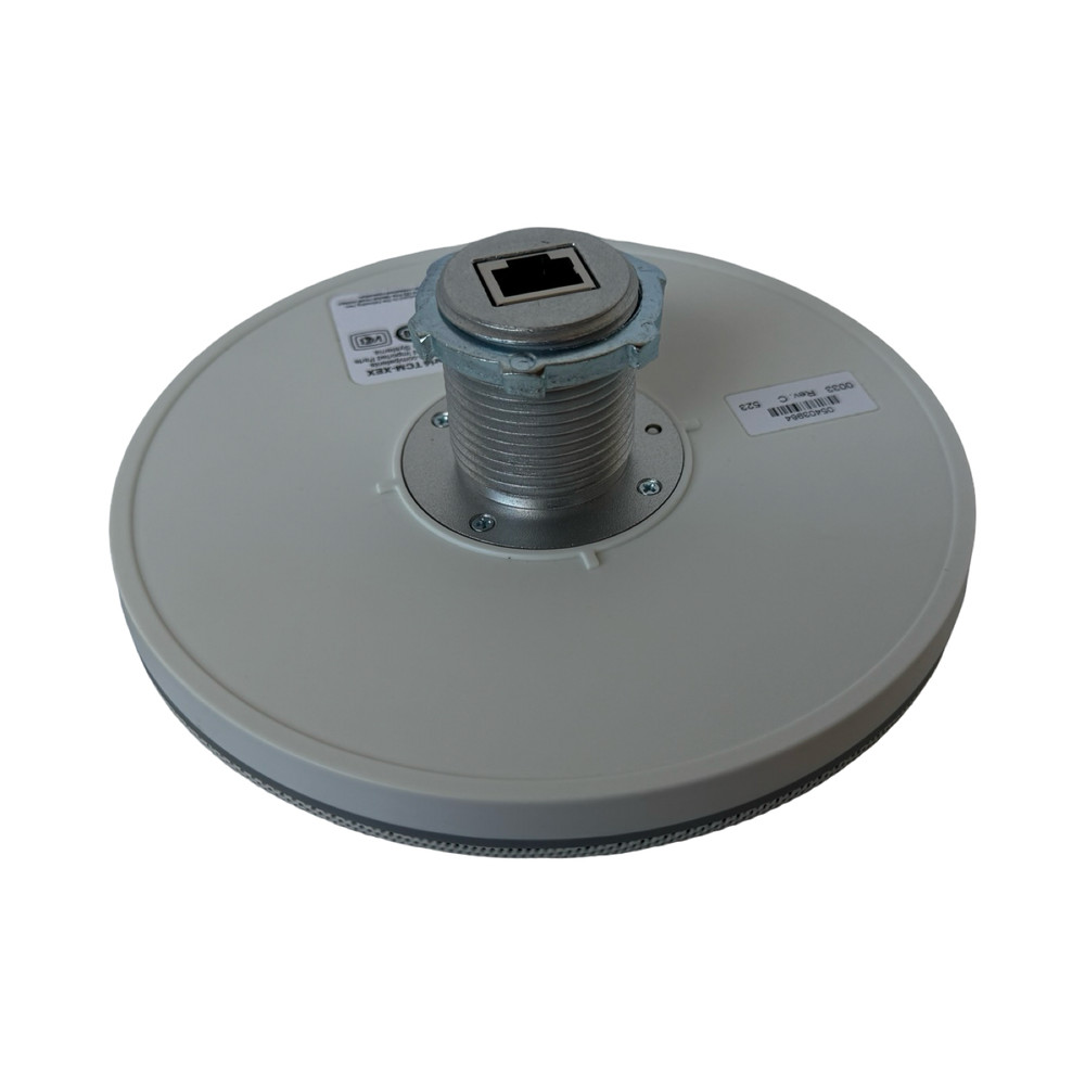 Biamp TCM-XEX Low Profile Ceiling Microphone White