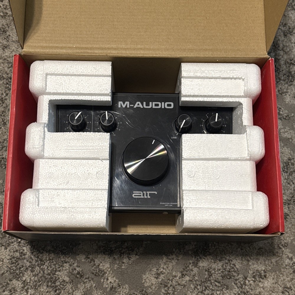 M-Audio AIR 192|4 USB Audio Interface USB C Tested