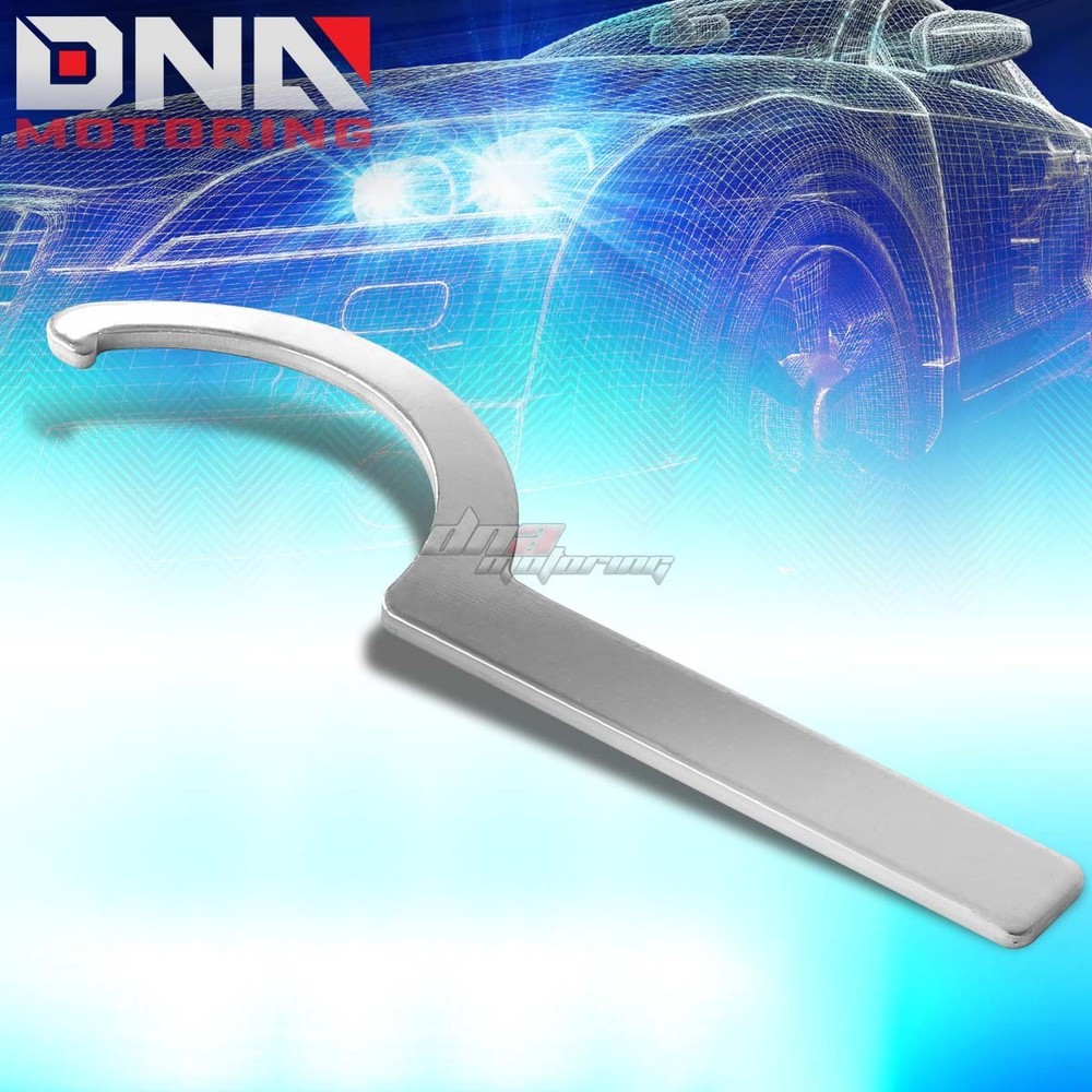 ALUMINUM ADJUSTABLE COILOVER DAMPER SLEEVE SHOCK COIL OVER JDM SPANNER WRENCH