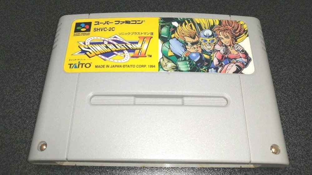 Super Famicom SONIC BLASTMAN 2 JP