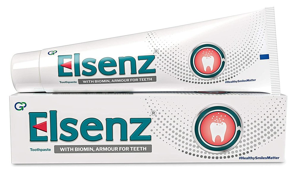 Elsenz Anti Cavity Fluoride Toothpaste 70g - Pack of 6