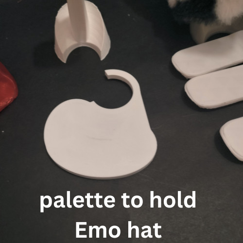 EMO Living AI Desktop Pet Robot Accessories. Emo Hat stands, Emo costume stand