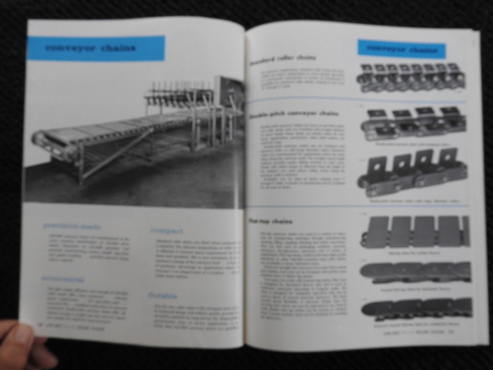 1962 Link-Belt Company Roller Chains & Sprockets Engineering Catalog 160+ pages