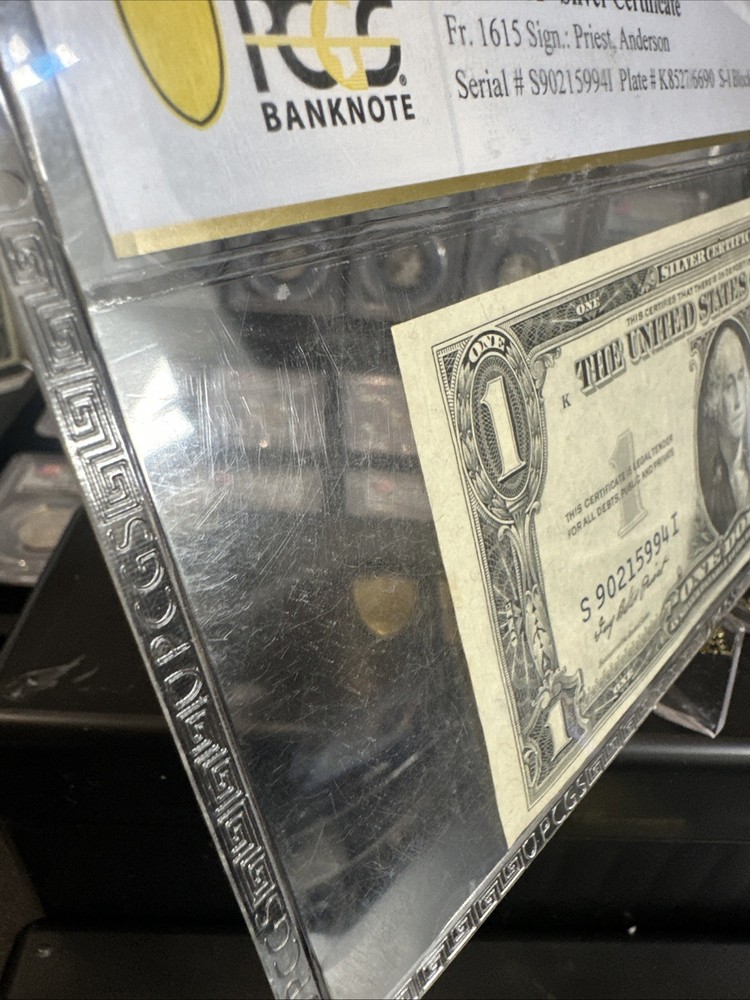 Fr.1615 1935F $1 Silver Certificate, PCGS 64 CHOICE UNC