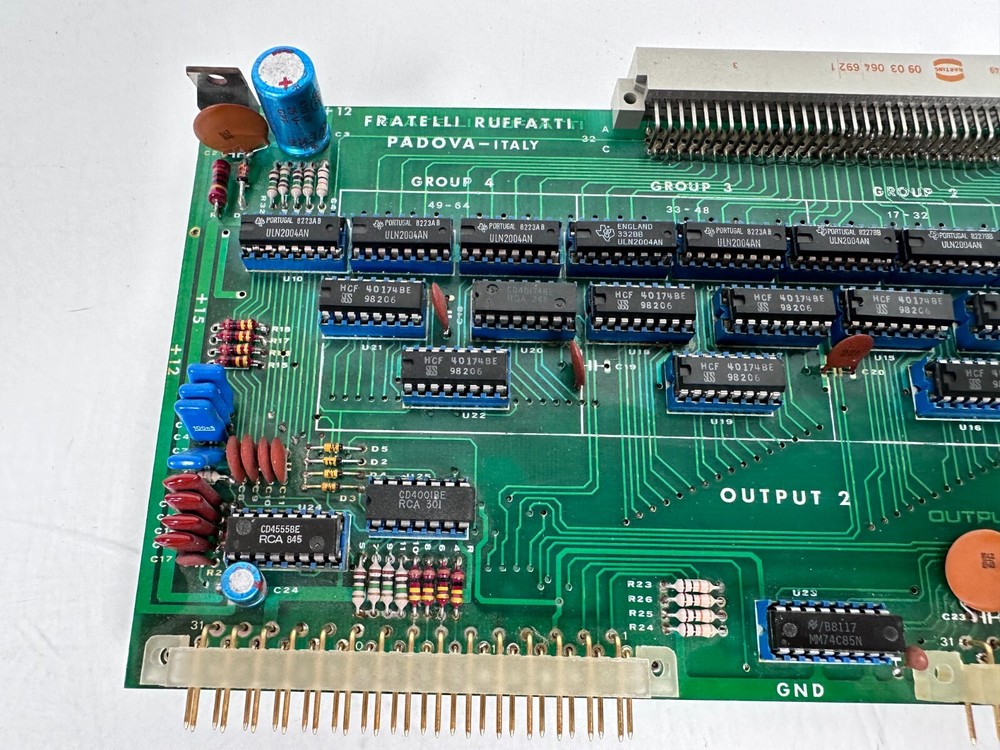 FRATELLI RUFFATTI PADOVA ITALY, OUTPUT 2