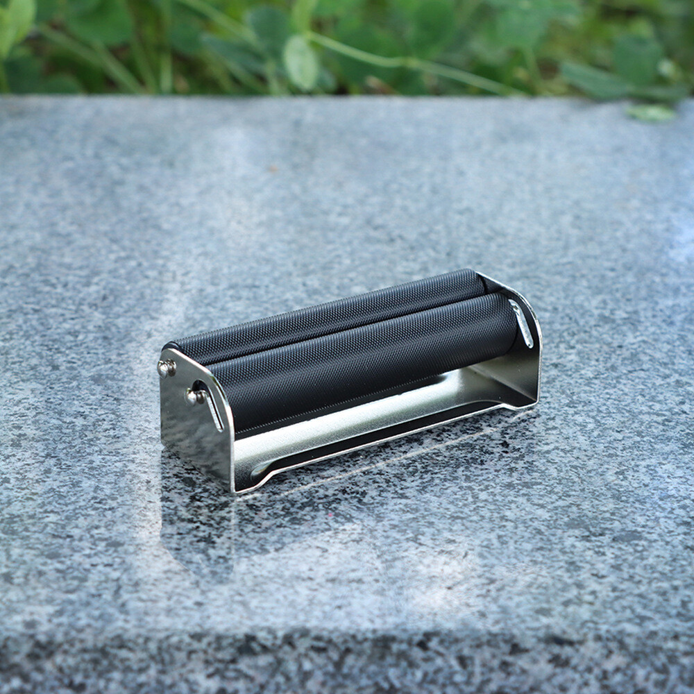 Metal Tobacco Roller 70mm Cigarette Maker Tool Cigarette Smoking Rolling Machine