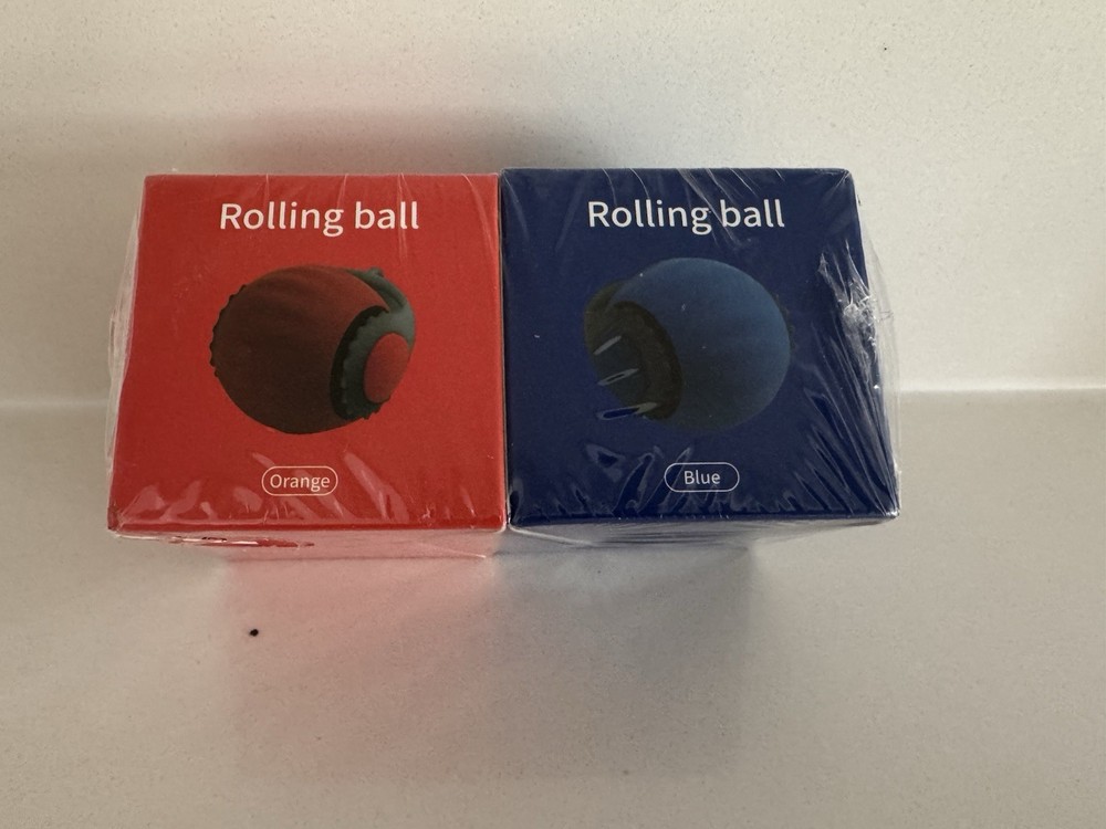 Interactive Cat Ball Toy Automatic Rolling with 2 Speed Settings 90 Min Runtine