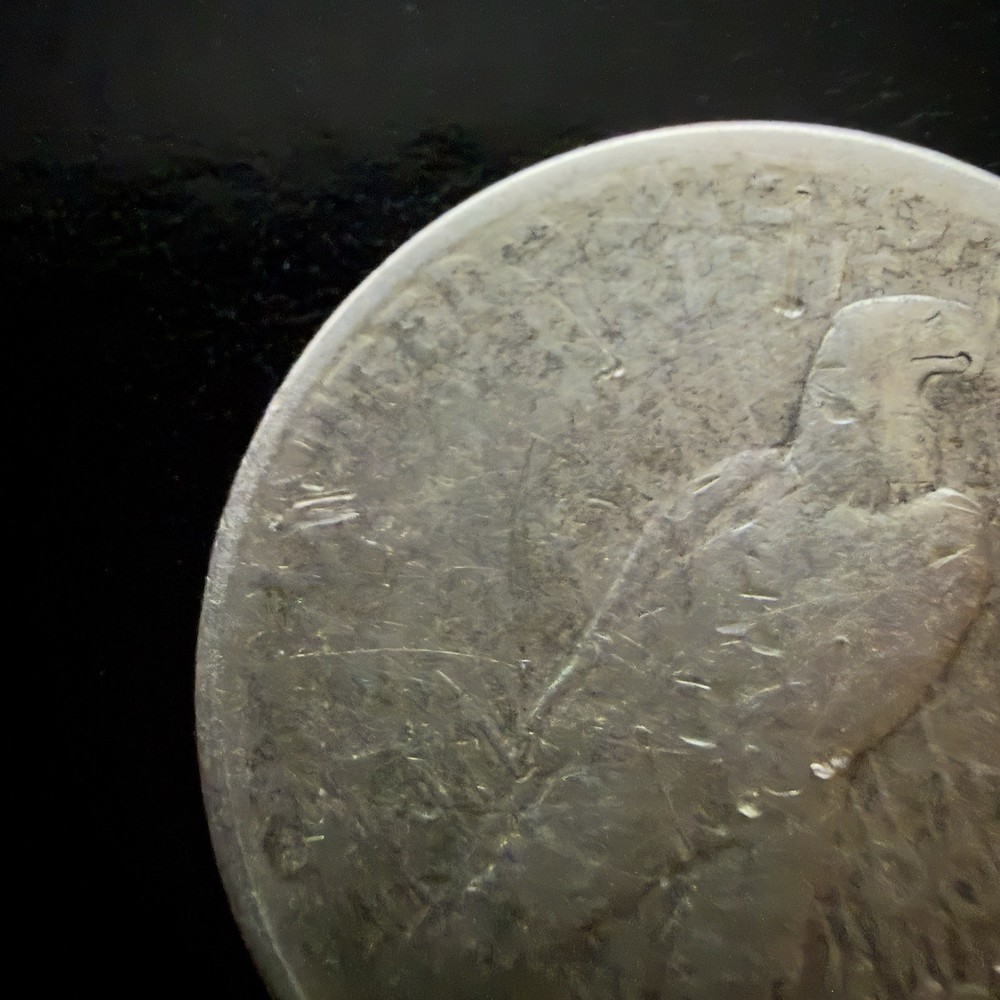 1923-S Peace Silver Dollar $1 Low Grade Nice Stacker