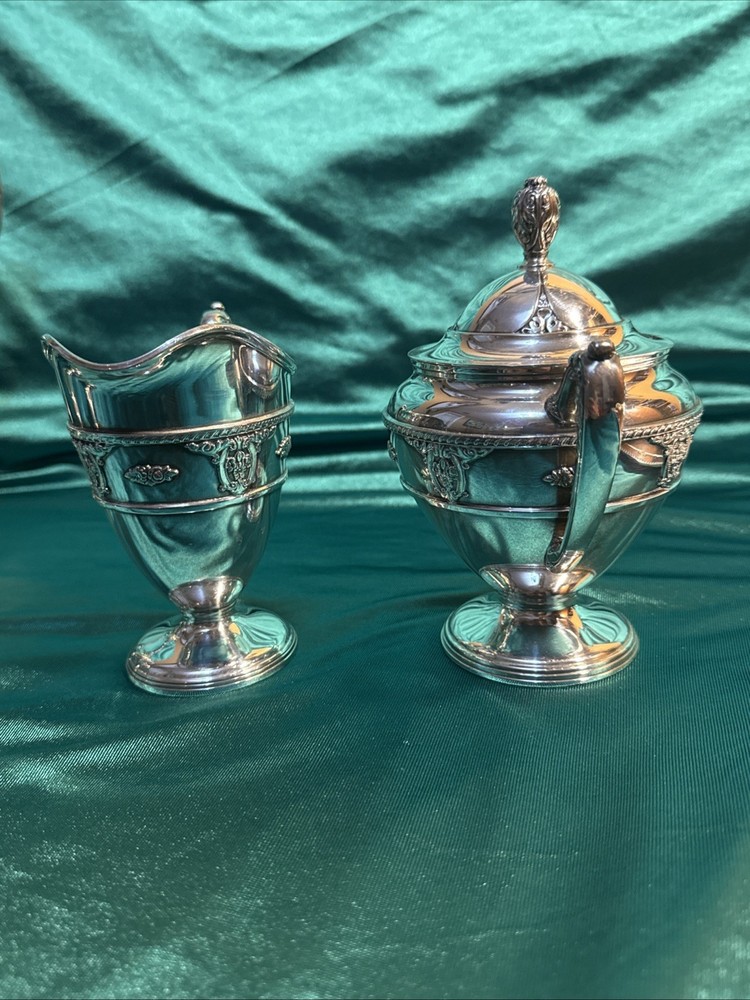 Wallace Rose Point. Coffee And Tea Service 6 Pieces