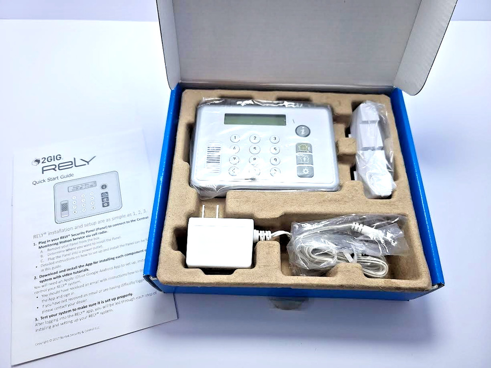 💥2GIG-RELY-3-3ASE HOME SECURITY CONSOLE-NEW💥