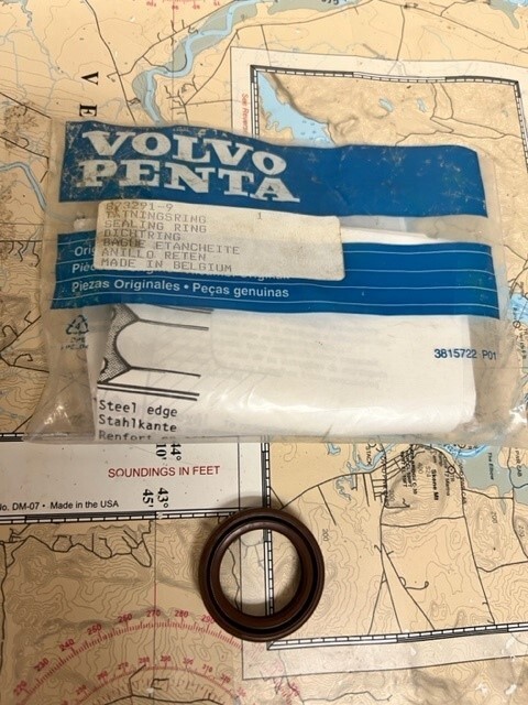 Volvo Penta #873291-9 Sealing Ring.