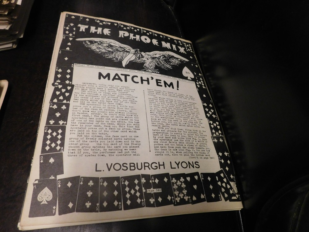 The Phoenix Magic Magazine For Magicians # 89