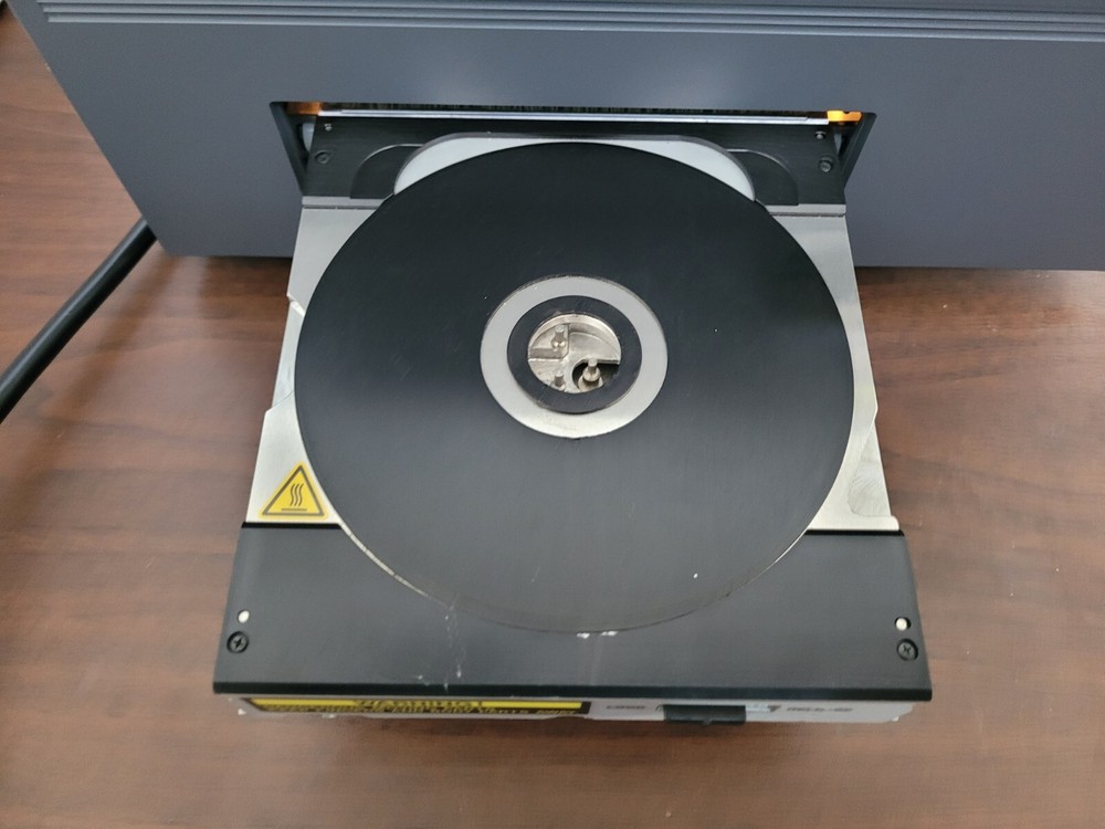 TEAC P-55 CD DVD Blu-ray Optical Disc Dye Sublimation Label Printer No Errors
