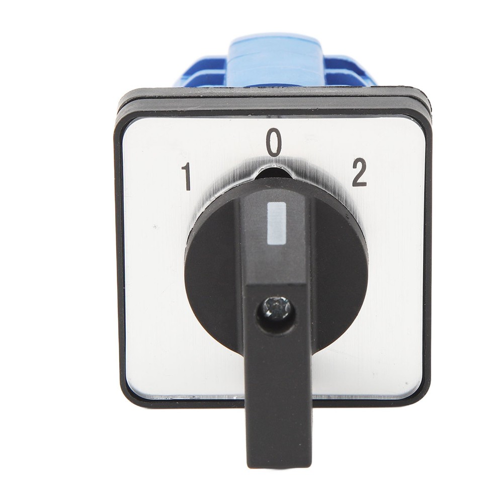 Universal 3 Position Changeover Switch Efficient Rotatory Transfer Switch For Po
