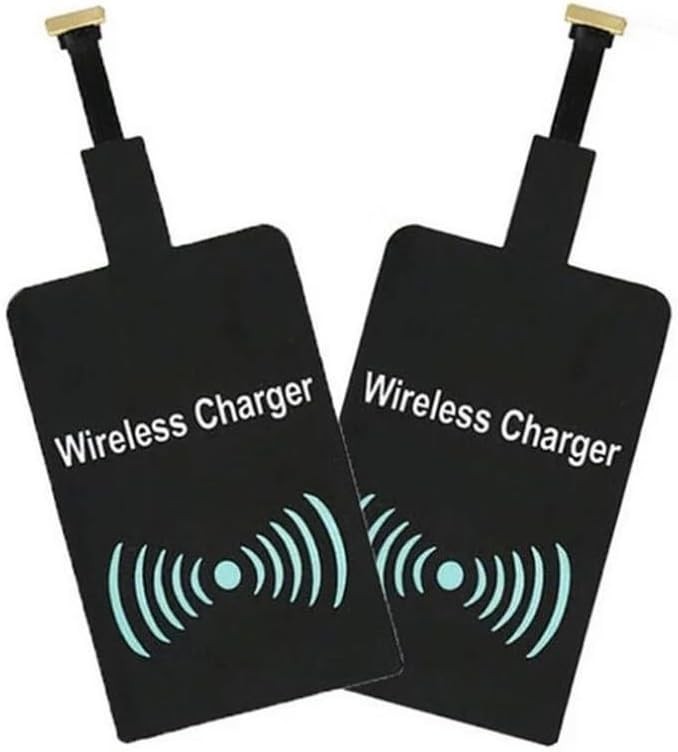Ultra-Slim Type-C Wireless Charging Adapter for Android Devices - 1000mA