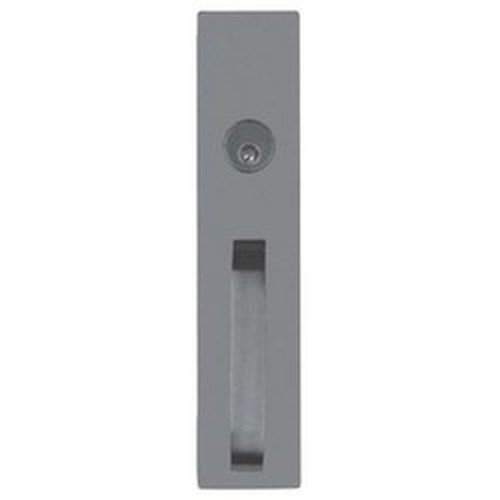 DETEX 03A689 Exit Device Trim Aluminum Painted Nightlatch Escutcheon Pull