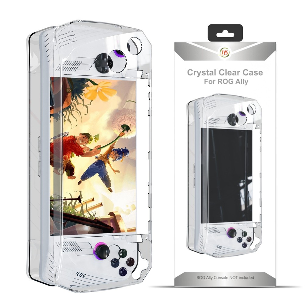 Crystal Clear Case Protective Case Cover for ROG Ally Game Console