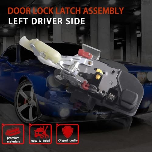 Front Right Door Latch Assembly Compatible for Dodge Challenger 2008-2010