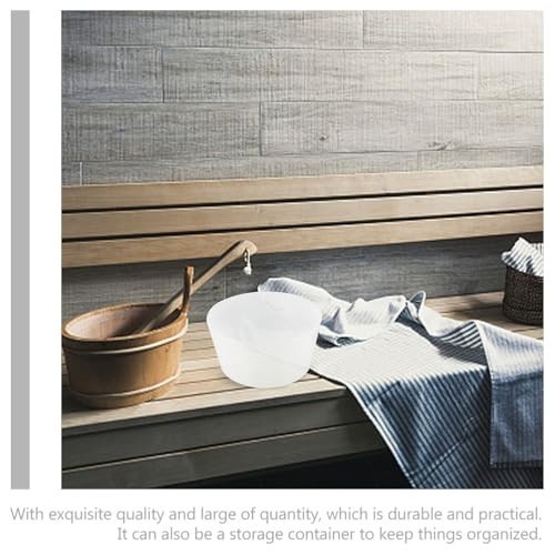 Multi-Functional Sauna Bucket Insert 9.06" Plastic Liner for Home Spa & Pool