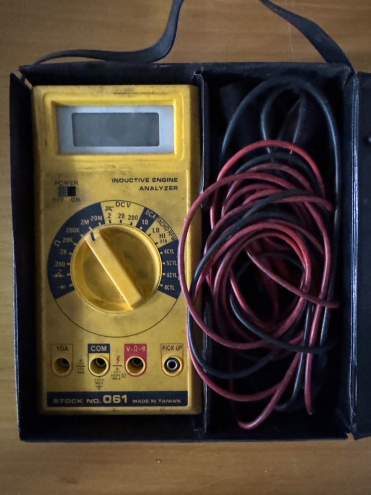 Stock No. 061 Digital Engine Analyzer