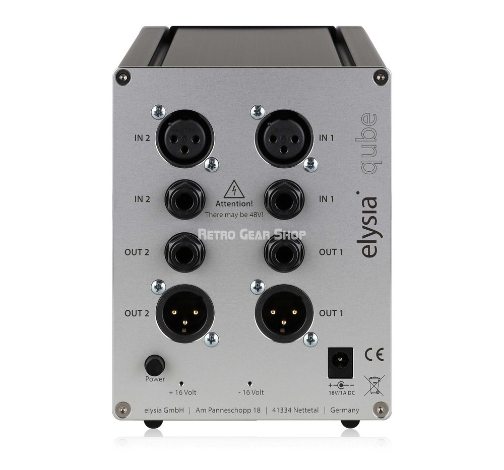 Elysia Skulpter2 Qube Microphone Preamp 500 Series