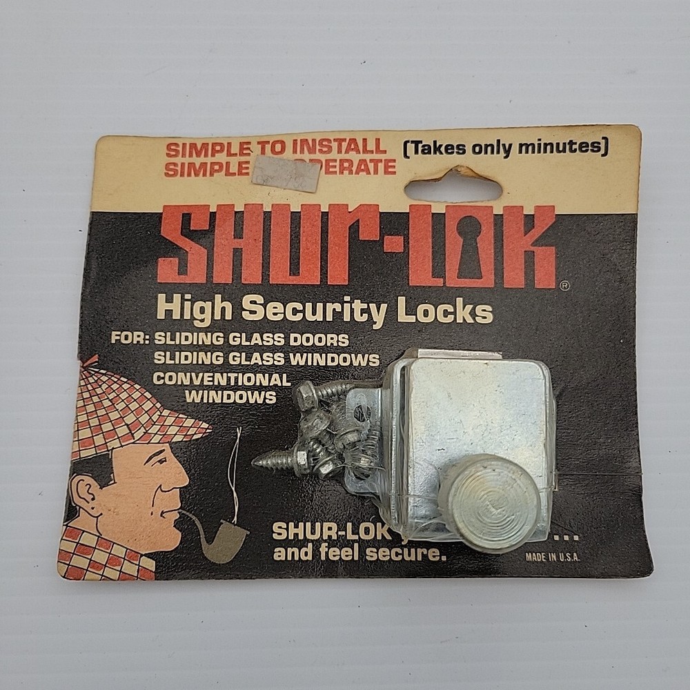 Vintage Shur-Lok For Windows