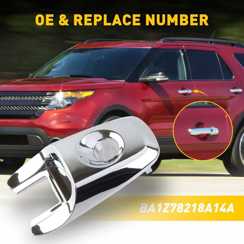 Exterior Outside Door Handle Chrome Front LH Driver Side for Explorer Edge New