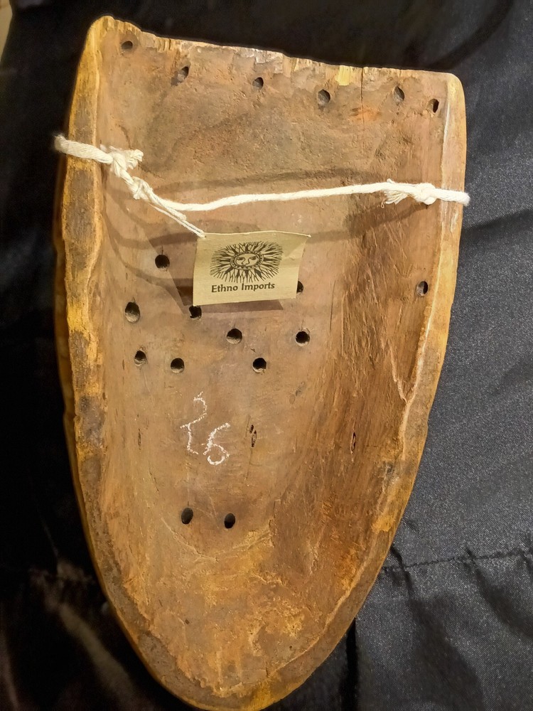 Authentic Bushoong Kuba Mask.