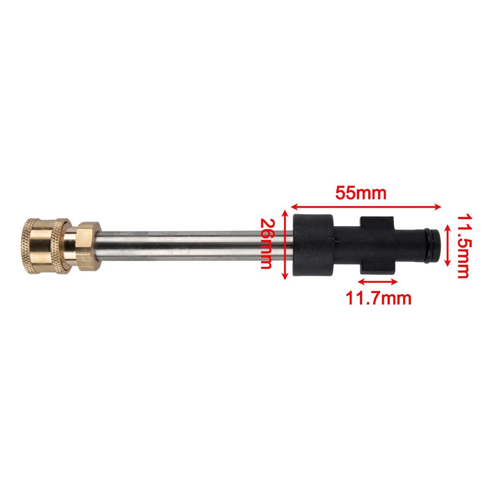 User Friendly Pressure Washer Nozzle Adapter Compatible with Various Models