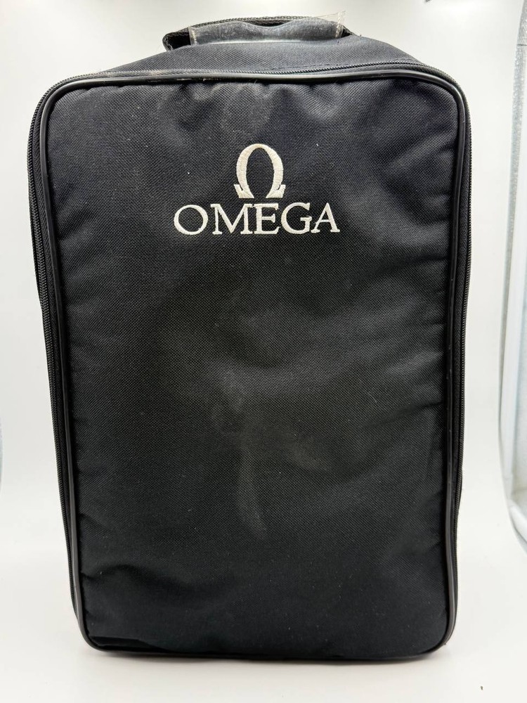 Omega Binocular Compound Microscope Tested & Working Labomed Lenses Carry Bag