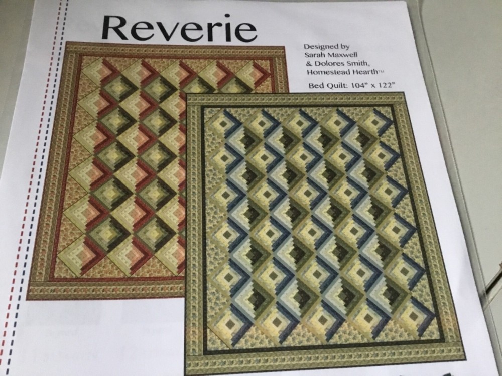 REVERIE QUILT PATTERN BY HOMESTEAD HEARTH