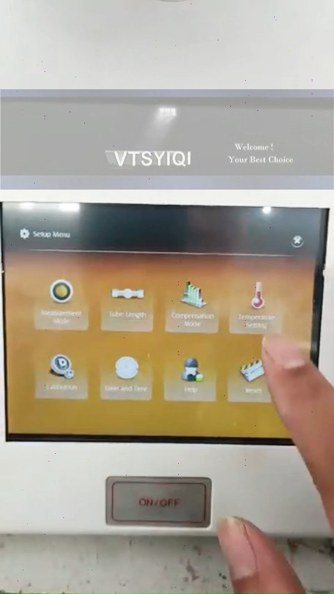 Semi Automatic Polarimeter with Range ±90° Accuracy ±0.02° TFT Touch Screen