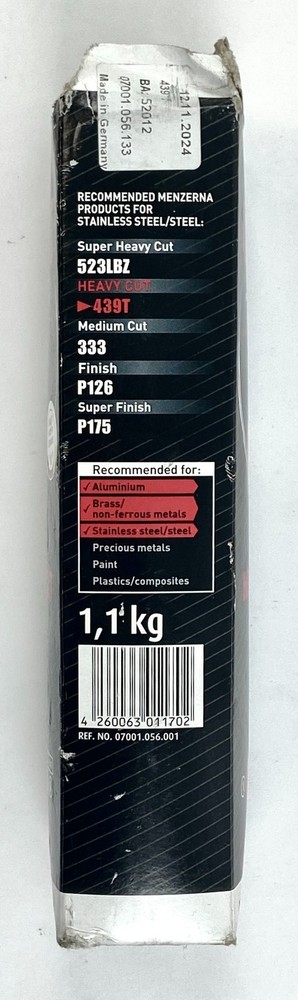 Menzerna 439T Pre-Polishing Compound 1.1Kg