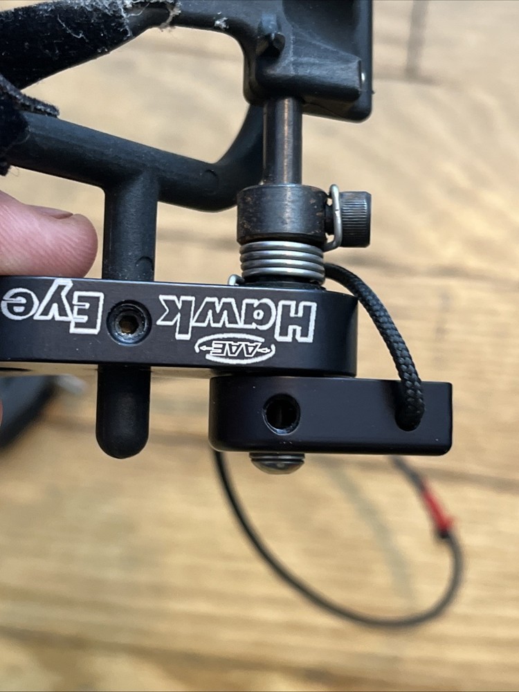 Hawkeye Black Left Handed Compound Bow Rests