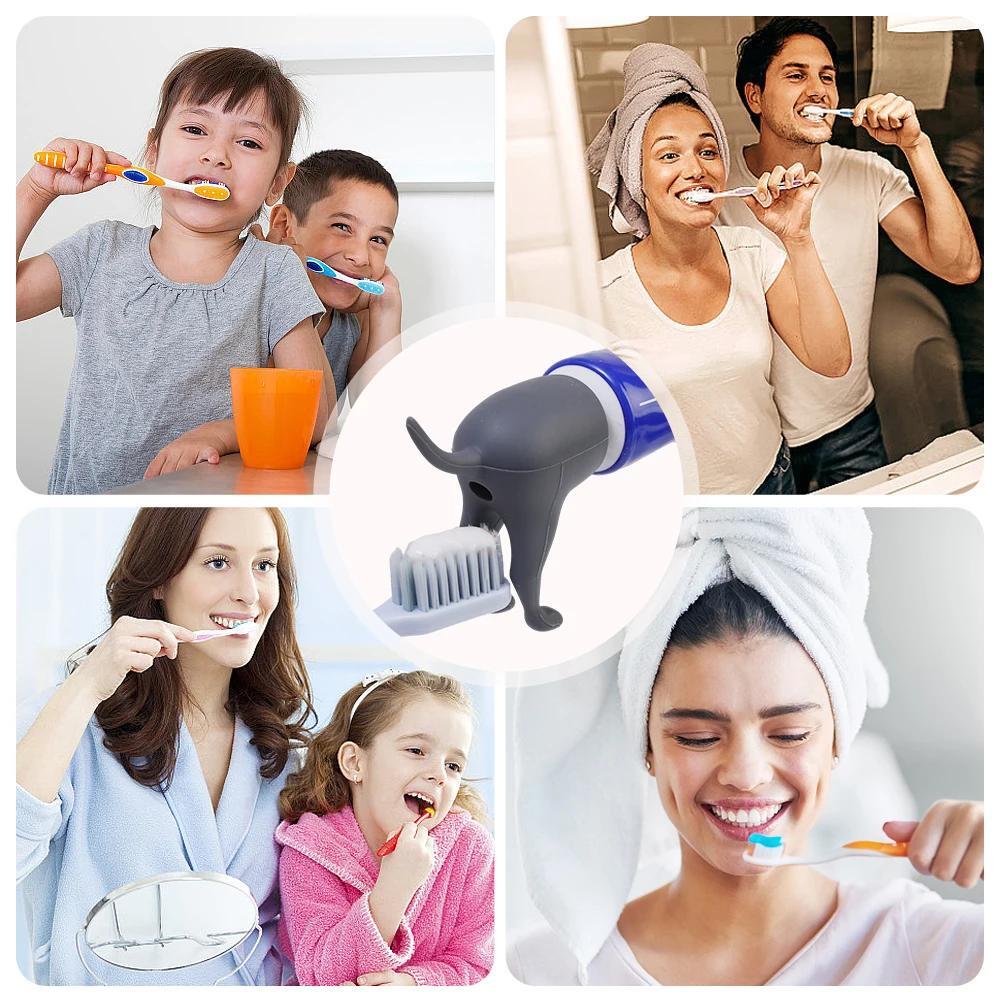 3x Pooping Dog Butt Toothpaste Toppers Toothpaste Squeezer Toothpaste Cover Caps