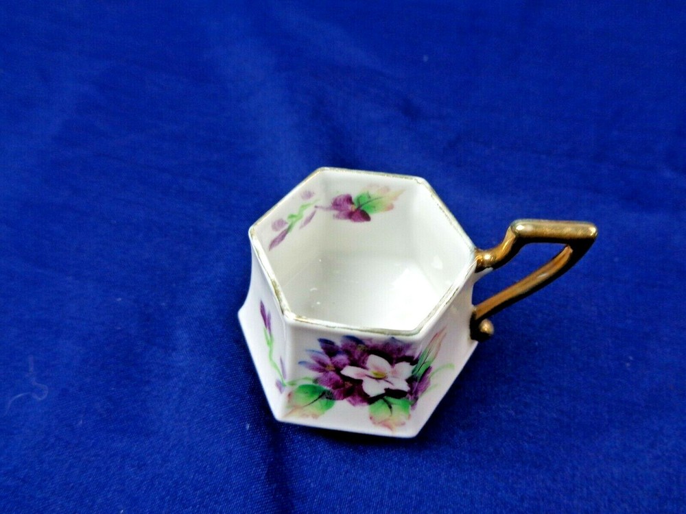 Mini Japen Hand Painted Tea Cup and Saucer