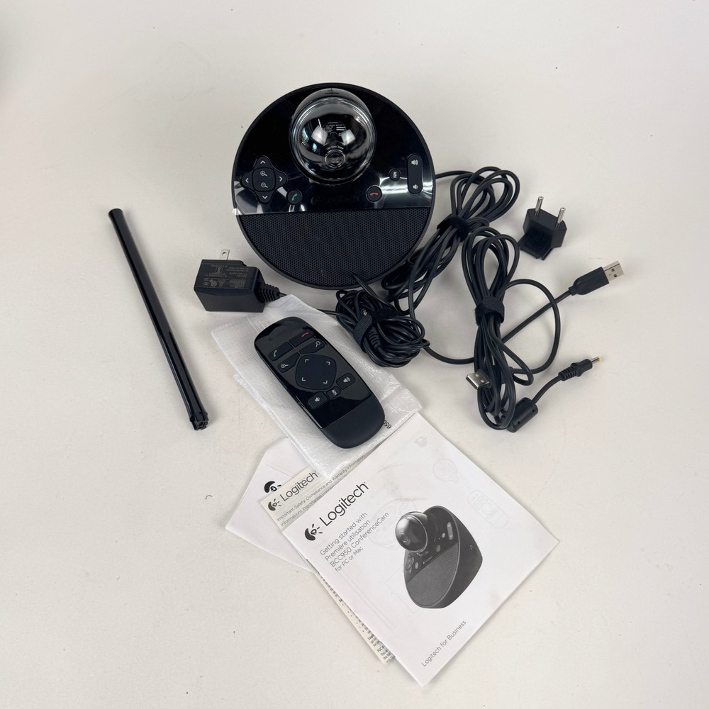 Logitech BCC950 ConferenceCam USB Camera Speakerphone w/ Remote