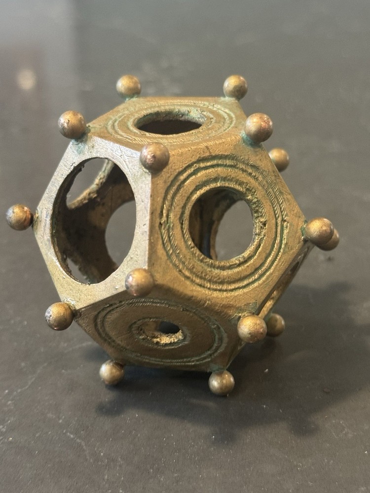 3D Printed Mysterious Roman Dodecahedron - 2.5”